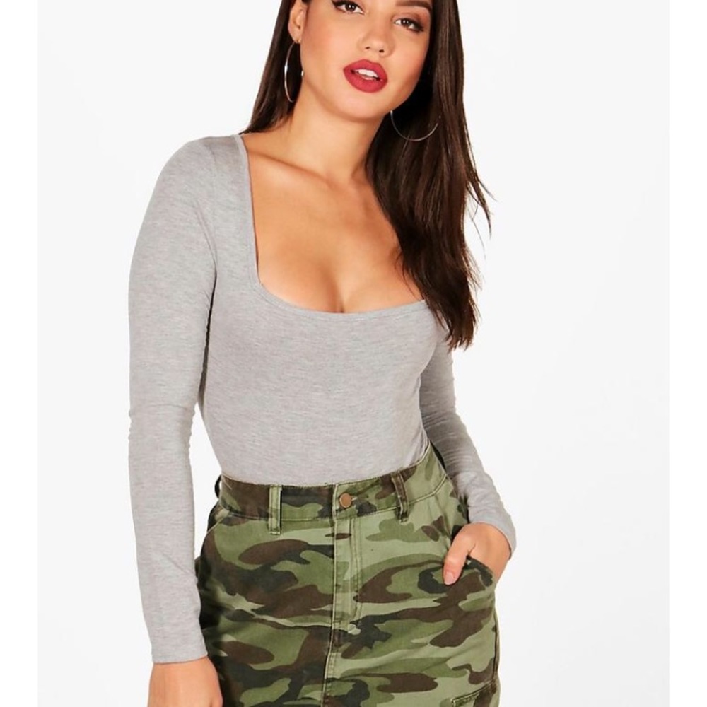 Grey Bodysuit